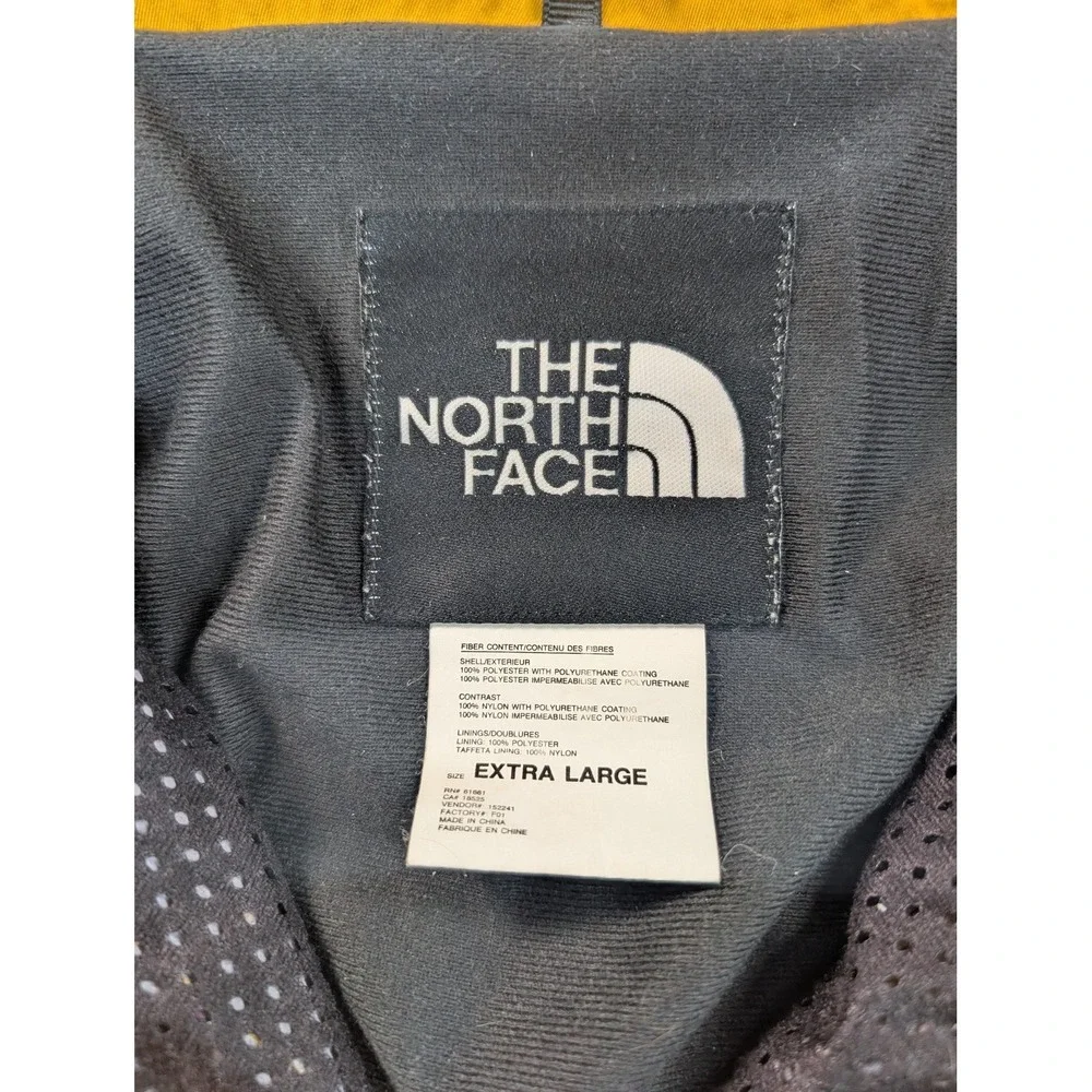 The North‎ Face Jacket Mens XL Yellow TNFX Ski Belted Hooded Waterproof